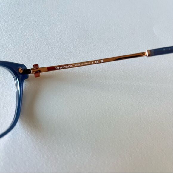 Tiffany & Co. TF2223-B Blue Opal Swarovski Cat Eye Eyeglass Frames main image 5